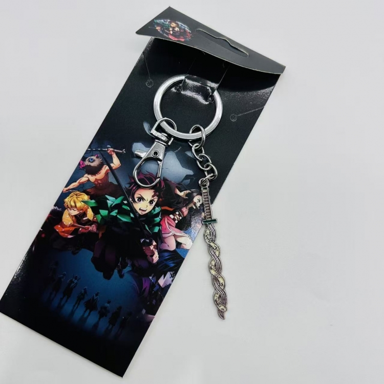 Demon Slayer Kimets Anime peripheral metal keychain price for 5 pcs