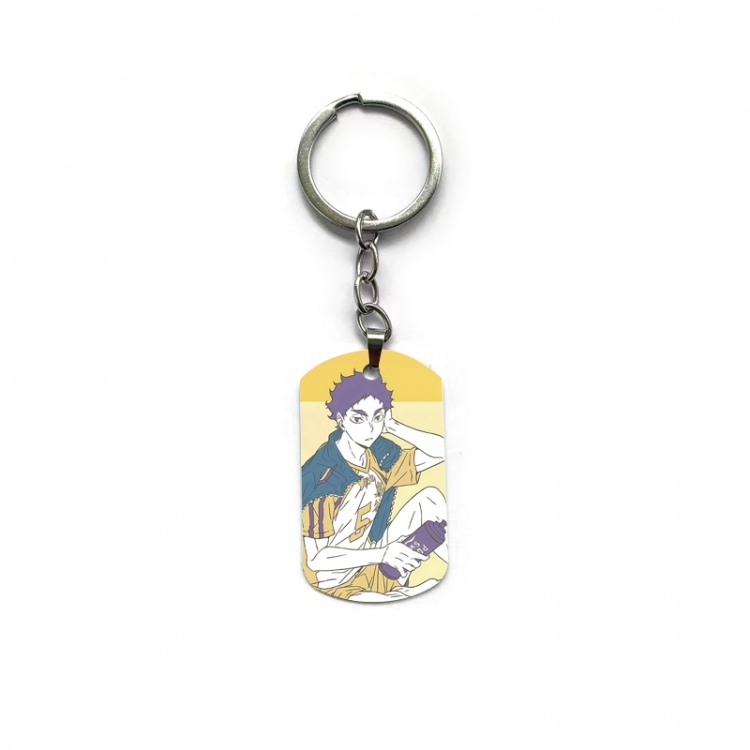 Haikyuu!! Anime double-sided full-color printed keychain price for 5 pcs