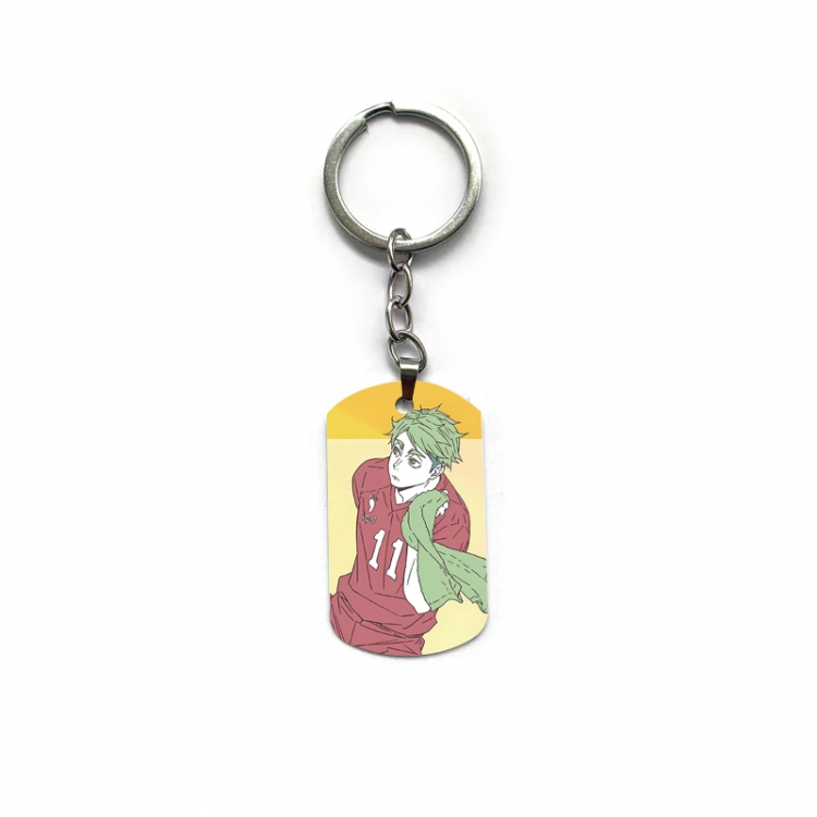 Haikyuu!! Anime double-sided full-color printed keychain price for 5 pcs