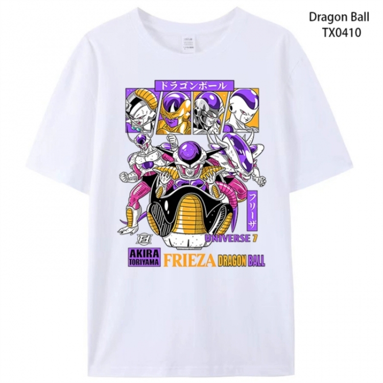 DRAGON BALL Anime peripheral printed pure cotton T-shirt from S to 4XL