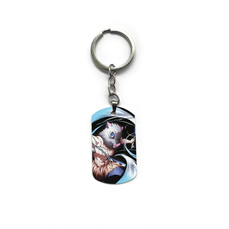 Demon Slayer Kimets Anime double-sided full-color printed keychain price for 5 pcs