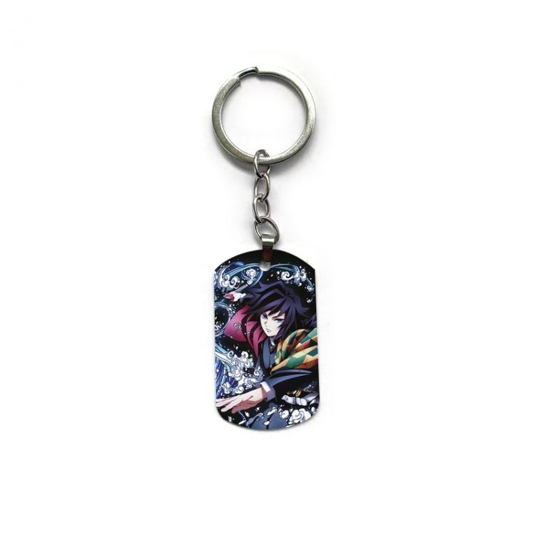 Demon Slayer Kimets Anime double-sided full-color printed keychain price for 5 pcs