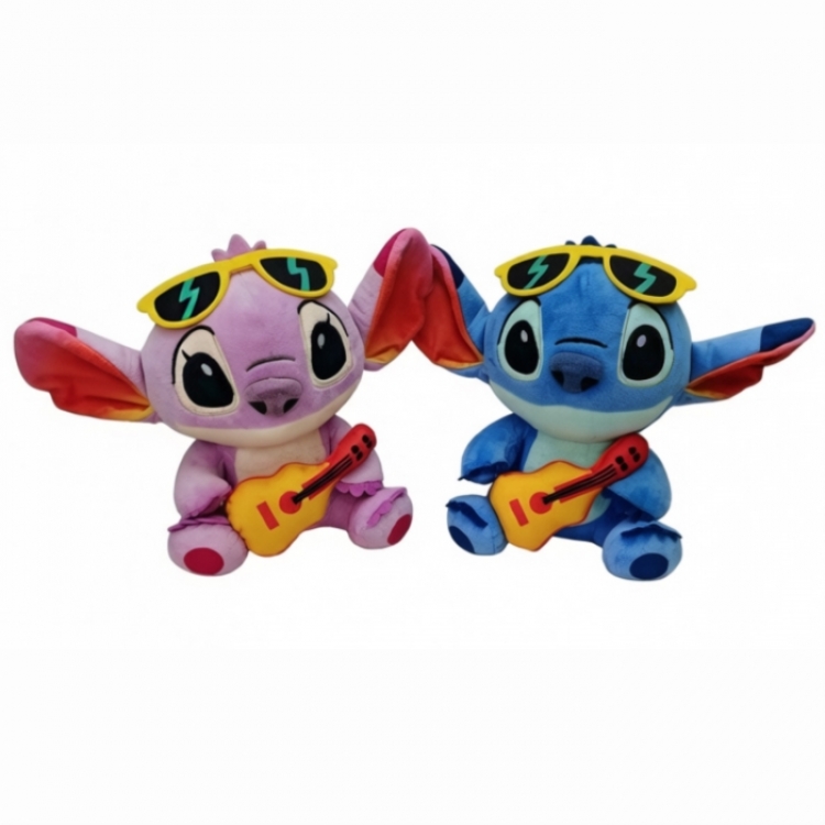 Lilo & Stitch Anime peripheral plush toy plush toy 20CM a set of 2