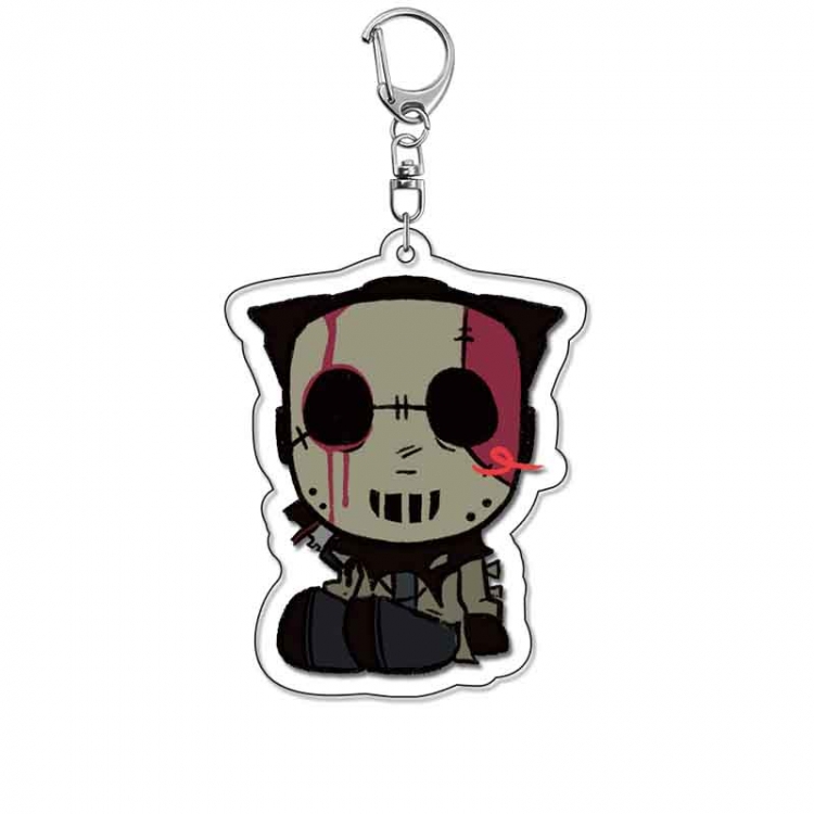 ‌The Abandoned Visitor Anime Acrylic Keychain Charm price for 5 pcs