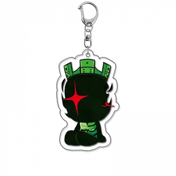 ‌The Abandoned Visitor Anime Acrylic Keychain Charm price for 5 pcs