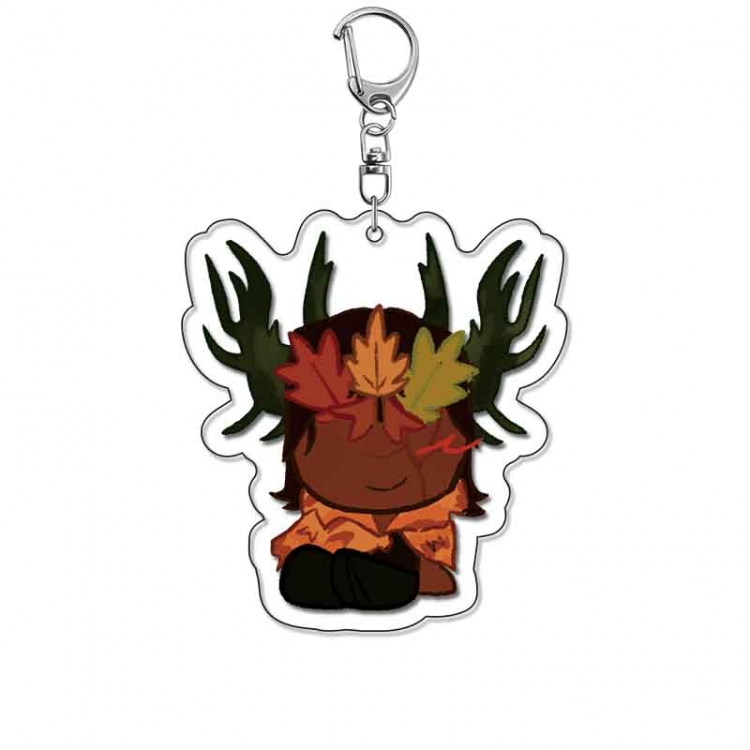 ‌The Abandoned Visitor Anime Acrylic Keychain Charm price for 5 pcs