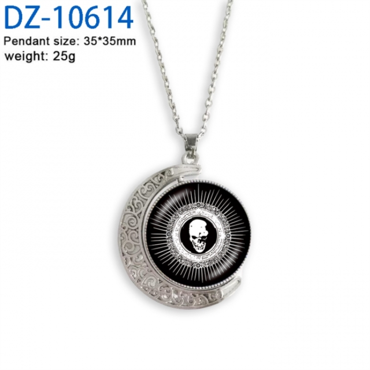 Death note Anime Double sided Crystal Rotating Gem Necklace price for 5 pcs