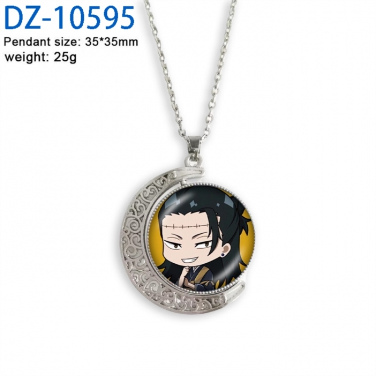 Jujutsu Kaisen Anime Double sided Crystal Rotating Gem Necklace price for 5 pcs