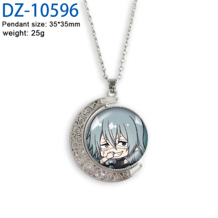 Jujutsu Kaisen Anime Double sided Crystal Rotating Gem Necklace price for 5 pcs