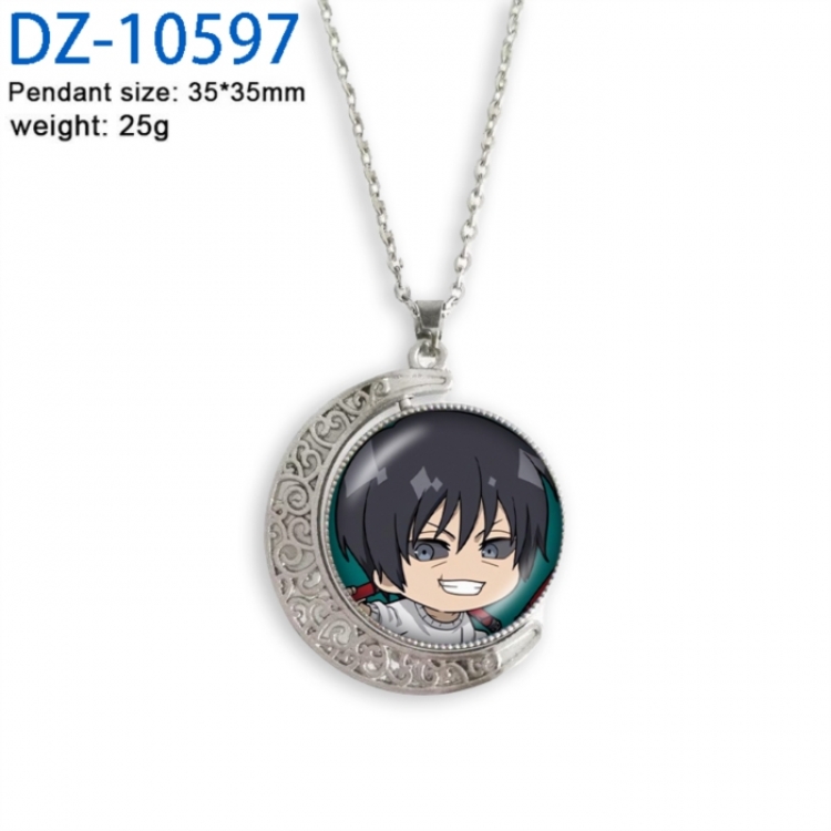 Jujutsu Kaisen Anime Double sided Crystal Rotating Gem Necklace price for 5 pcs
