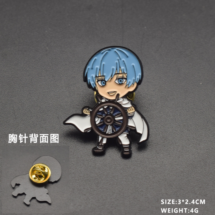 Frieren: Beyond Journey's  Anime cartoon metal brooch  price for 5 pcs 