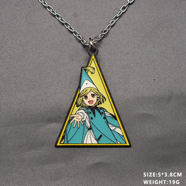 Witch Hat Atelier Anime cartoon metal necklace pendant price for 5 pcs
