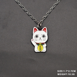 DANDADAN Anime cartoon metal necklace pendant price for 5 pcs