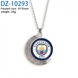 Football Anime Double sided Crystal Rotating Gem Necklace price for 5 pcs