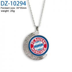Football Anime Double sided Crystal Rotating Gem Necklace price for 5 pcs