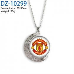 Football Anime Double sided Crystal Rotating Gem Necklace price for 5 pcs