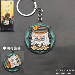 Harry Potter Anime peripheral rotatable keychain price for 5 pcs