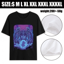 Naruto Anime printed pure cotton short sleeved T-shirt from S to 4XL