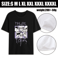 Naruto Anime printed pure cotton short sleeved T-shirt from S to 4XL