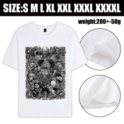 Shingeki no Kyojin Anime printed pure cotton short sleeved T-shirt from S to 4XL