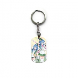 Date-A-Live Anime double-sided full-color printed keychain price for 5 pcs
