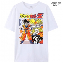 DRAGON BALL Anime peripheral printed pure cotton T-shirt from S to 4XL