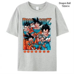 DRAGON BALL Anime peripheral printed pure cotton T-shirt from S to 4XL