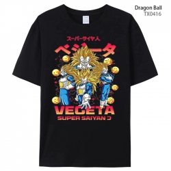 DRAGON BALL Anime peripheral printed pure cotton T-shirt from S to 4XL