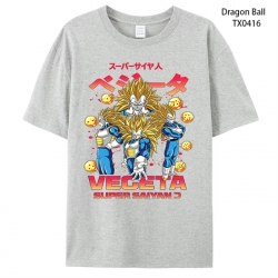 DRAGON BALL Anime peripheral printed pure cotton T-shirt from S to 4XL