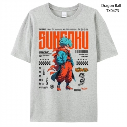 DRAGON BALL Anime peripheral printed pure cotton T-shirt from S to 4XL