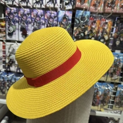 One Piece Anime Cartoon Cosplay Sunscreen Grass Hat 35cm