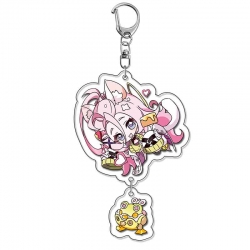 Genshin Impact Anime acrylic Pendant Key Chain  price for 5 pcs
