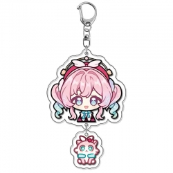 Honkai: Star Rail Anime acrylic Pendant Key Chain  price for 5 pcs