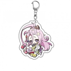 Genshin Impact Anime Acrylic Keychain Charm price for 5 pcs