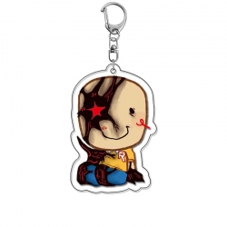&zwnj;The Abandoned Visitor Anime Acrylic Keychain Charm price for 5 pcs