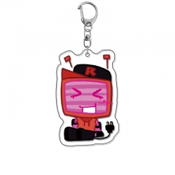 &zwnj;The Abandoned Visitor Anime Acrylic Keychain Charm price for 5 pcs