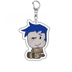 &zwnj;The Abandoned Visitor Anime Acrylic Keychain Charm price for 5 pcs