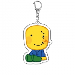 &zwnj;The Abandoned Visitor Anime Acrylic Keychain Charm price for 5 pcs