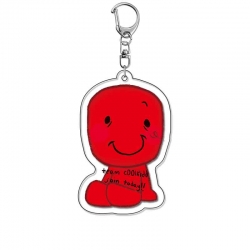 &zwnj;The Abandoned Visitor Anime Acrylic Keychain Charm price for 5 pcs