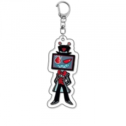 Hazbin Hotel Anime Acrylic Keychain Charm price for 5 pcs