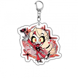 Hazbin Hotel Anime Acrylic Keychain Charm price for 5 pcs