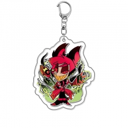 Hazbin Hotel Anime Acrylic Keychain Charm price for 5 pcs