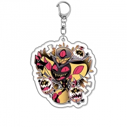 Hazbin Hotel Anime Acrylic Keychain Charm price for 5 pcs