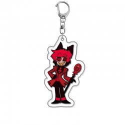 Hazbin Hotel Anime Acrylic Keychain Charm price for 5 pcs