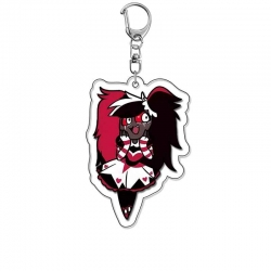 Hazbin Hotel Anime Acrylic Keychain Charm price for 5 pcs