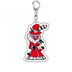 Hazbin Hotel Anime Acrylic Keychain Charm price for 5 pcs