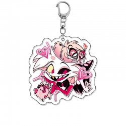 Hazbin Hotel Anime Acrylic Keychain Charm price for 5 pcs
