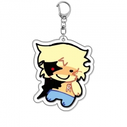 &zwnj;The Abandoned Visitor Anime Acrylic Keychain Charm price for 5 pcs