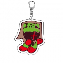 &zwnj;The Abandoned Visitor Anime Acrylic Keychain Charm price for 5 pcs