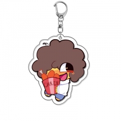 &zwnj;The Abandoned Visitor Anime Acrylic Keychain Charm price for 5 pcs